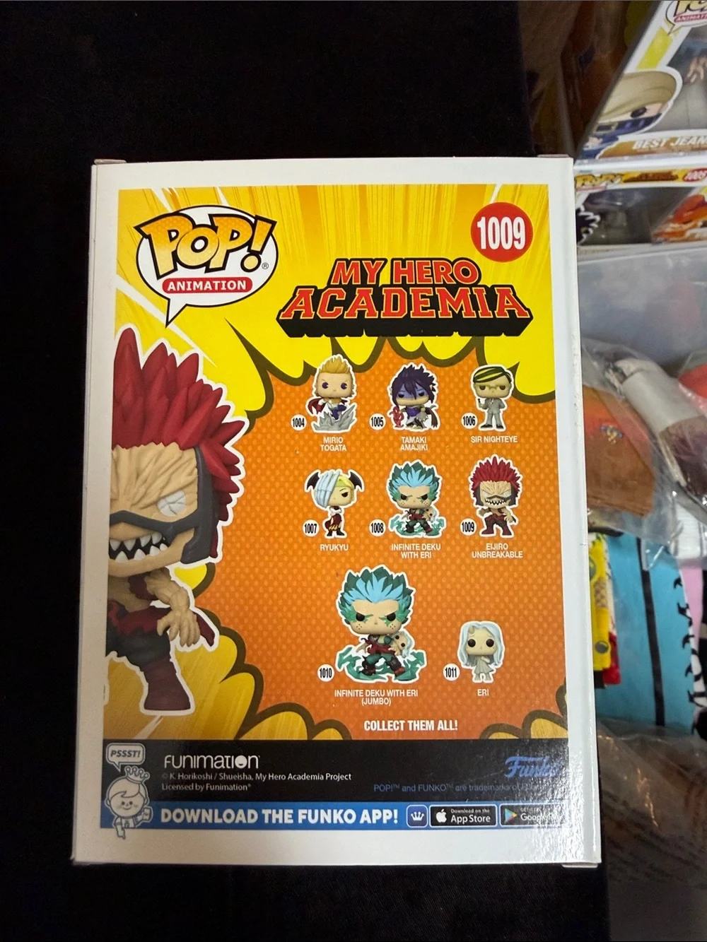 Funko Pop! Animation My Hero Academia Eijiro Unbreakable - 1009